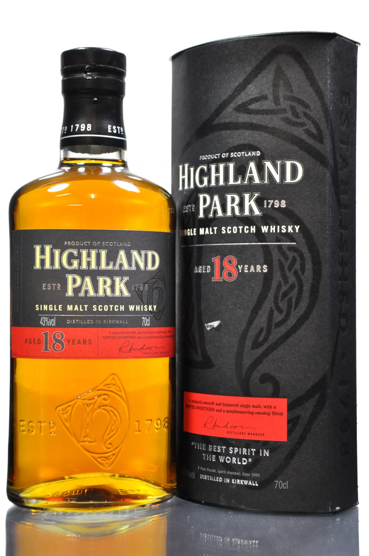 Highland Park 18 Year Old