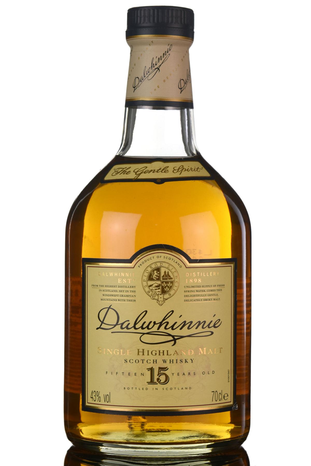 Dalwhinnie 15 Year Old