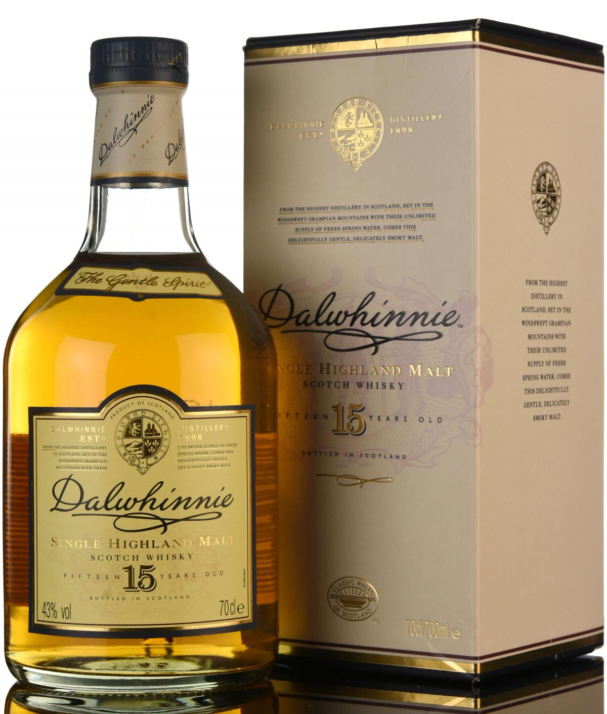 Dalwhinnie 15 Year Old