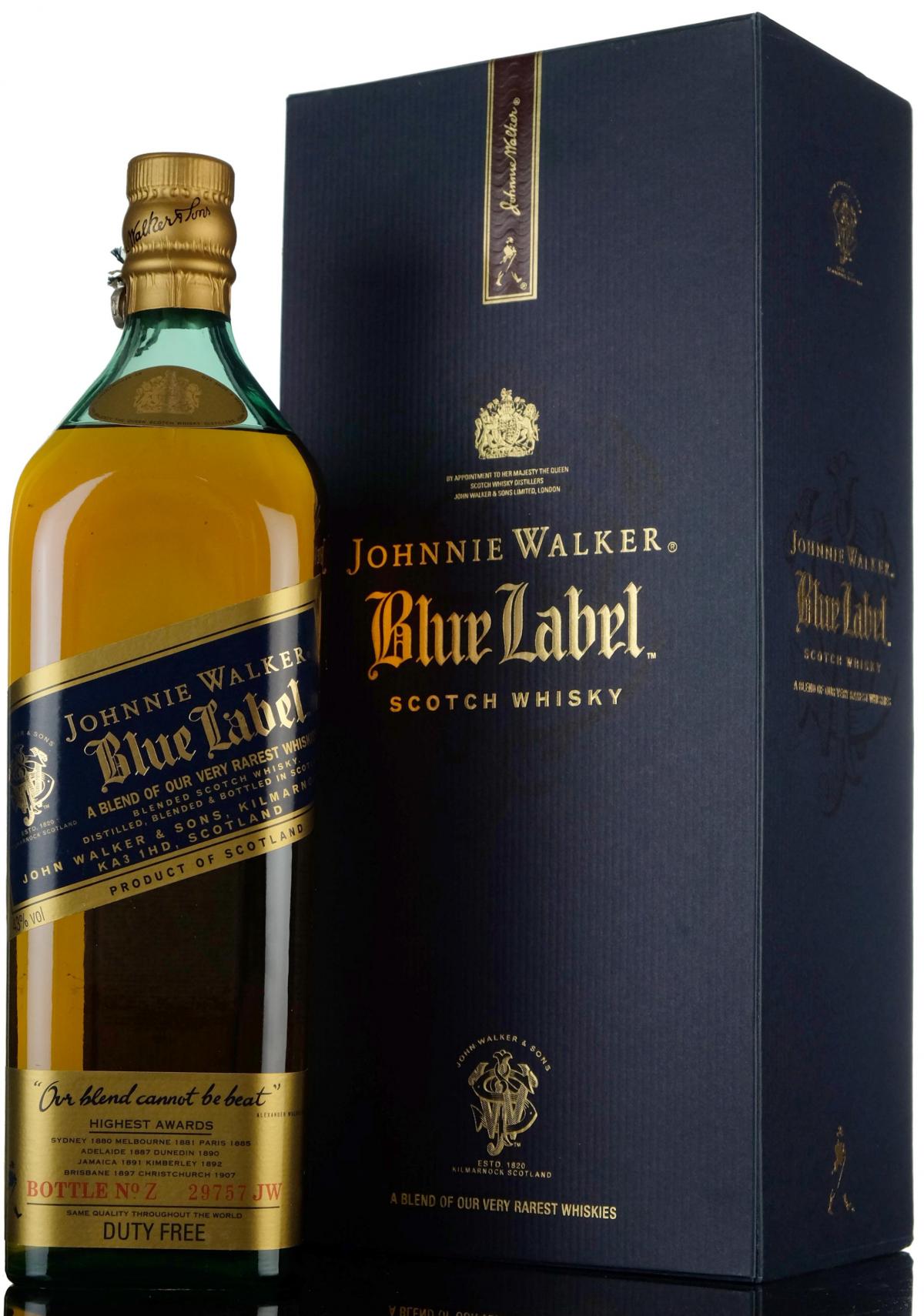 Johnnie Walker Blue Label - 1 Litre