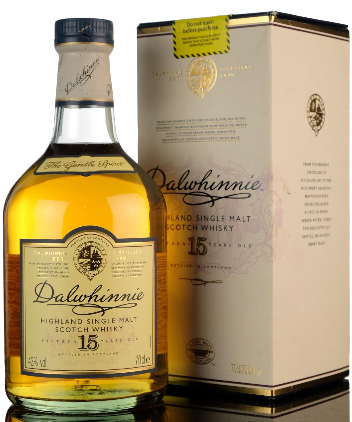 Dalwhinnie 15 Year Old