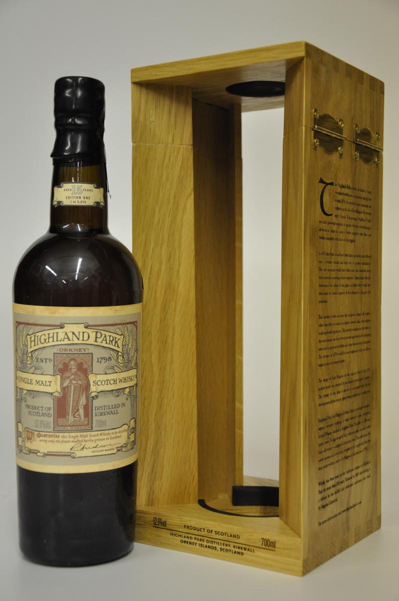 Highland Park 15 Year Old - Earl Magnus - First Edition