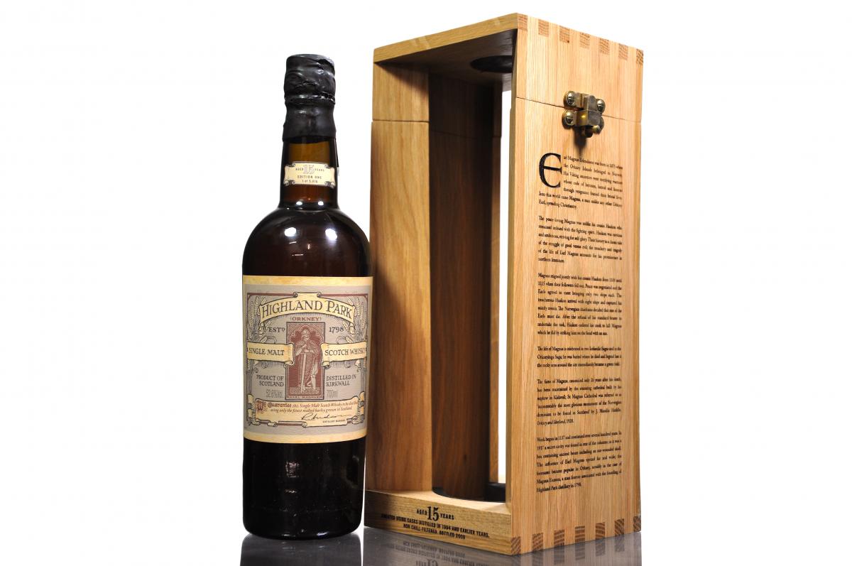 Highland Park 15 Year Old - Earl Magnus - First Edition