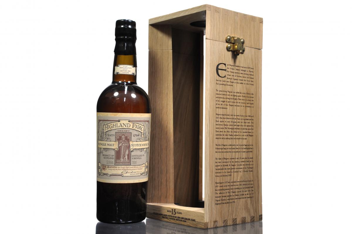 Highland Park 15 Year Old - Earl Magnus - First Edition