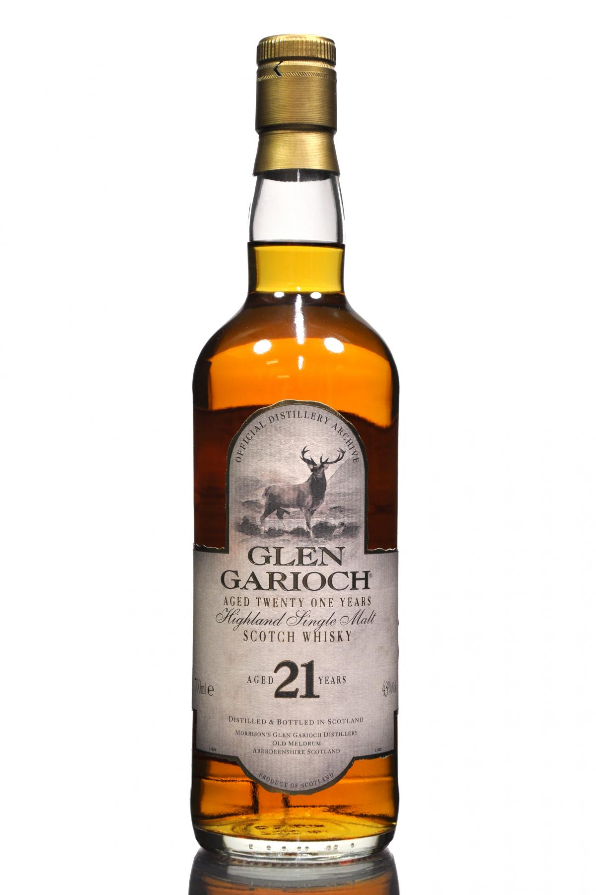 Glen Garioch 21 Year Old - 1990s