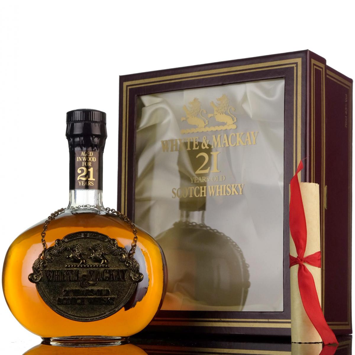 Whyte & MacKay 21 Year Old - 1990s
