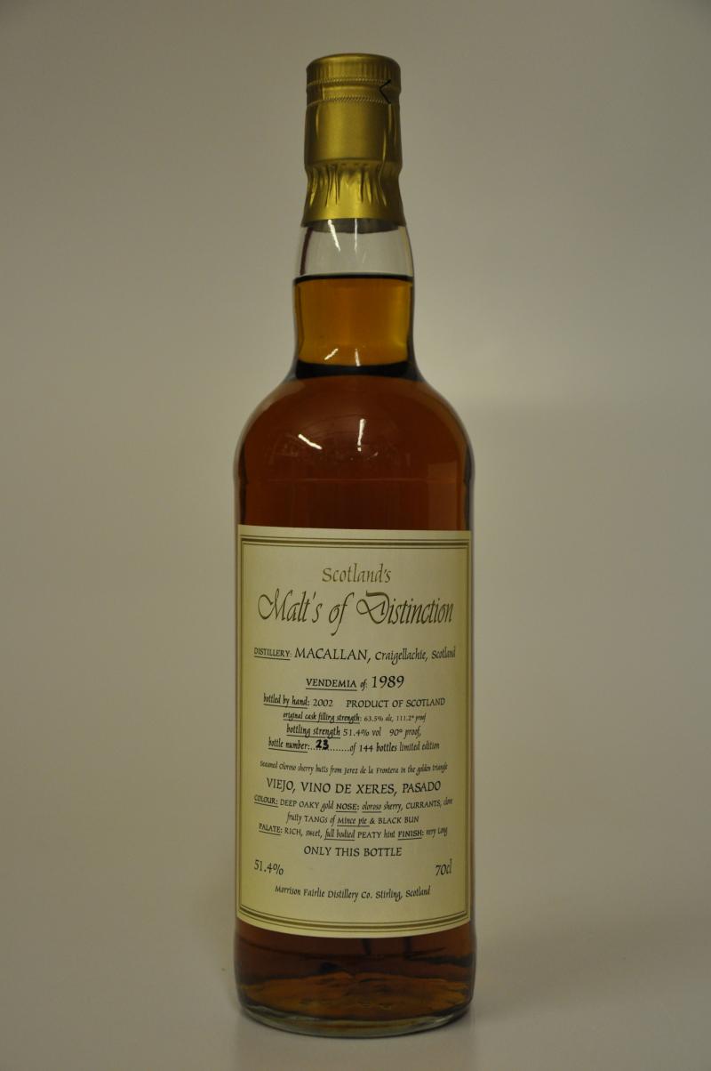 Macallan 1989 - Malts Of Distinction