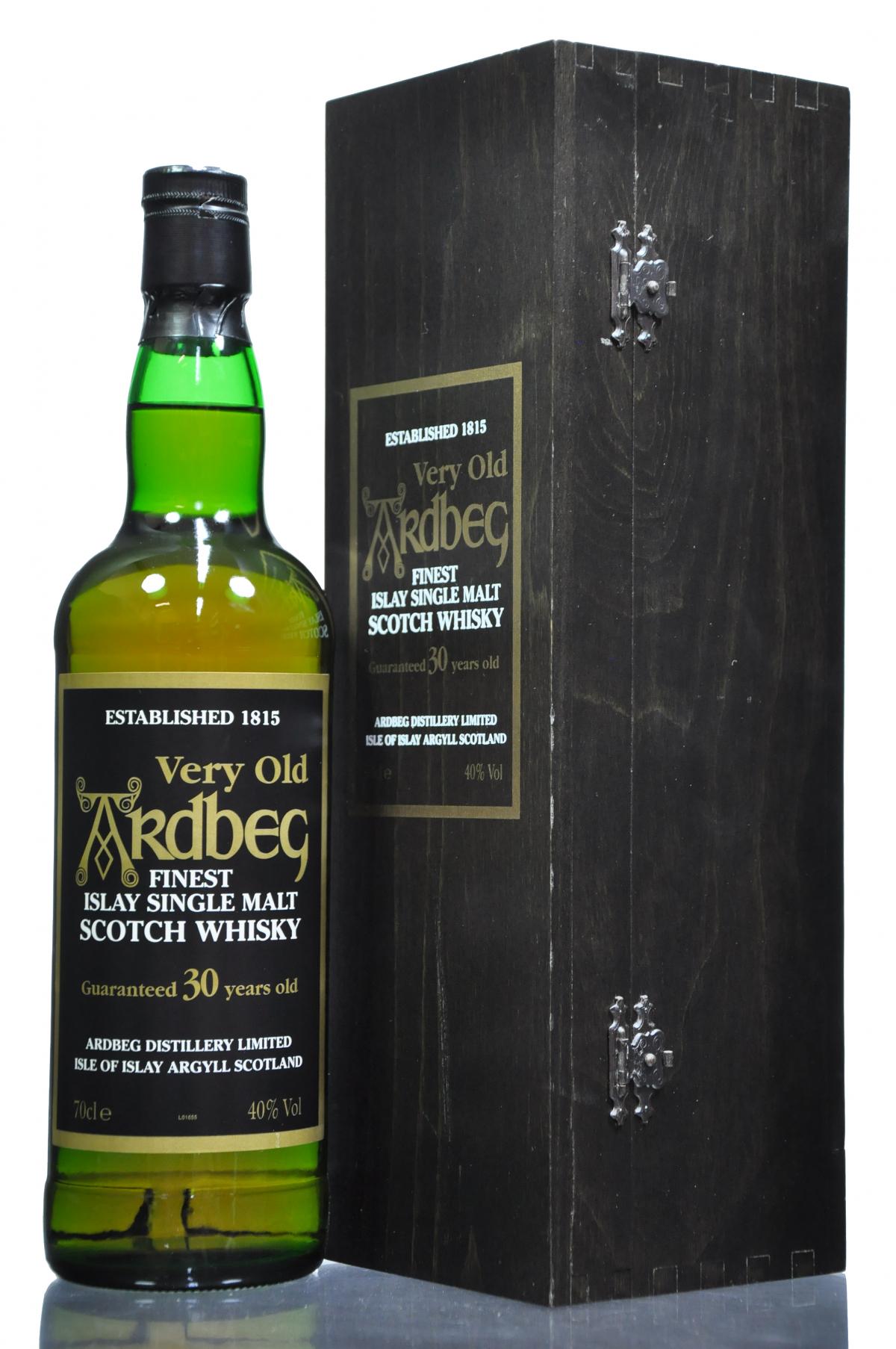 Ardbeg 30 Year Old - Guaranteed - 1996 Release