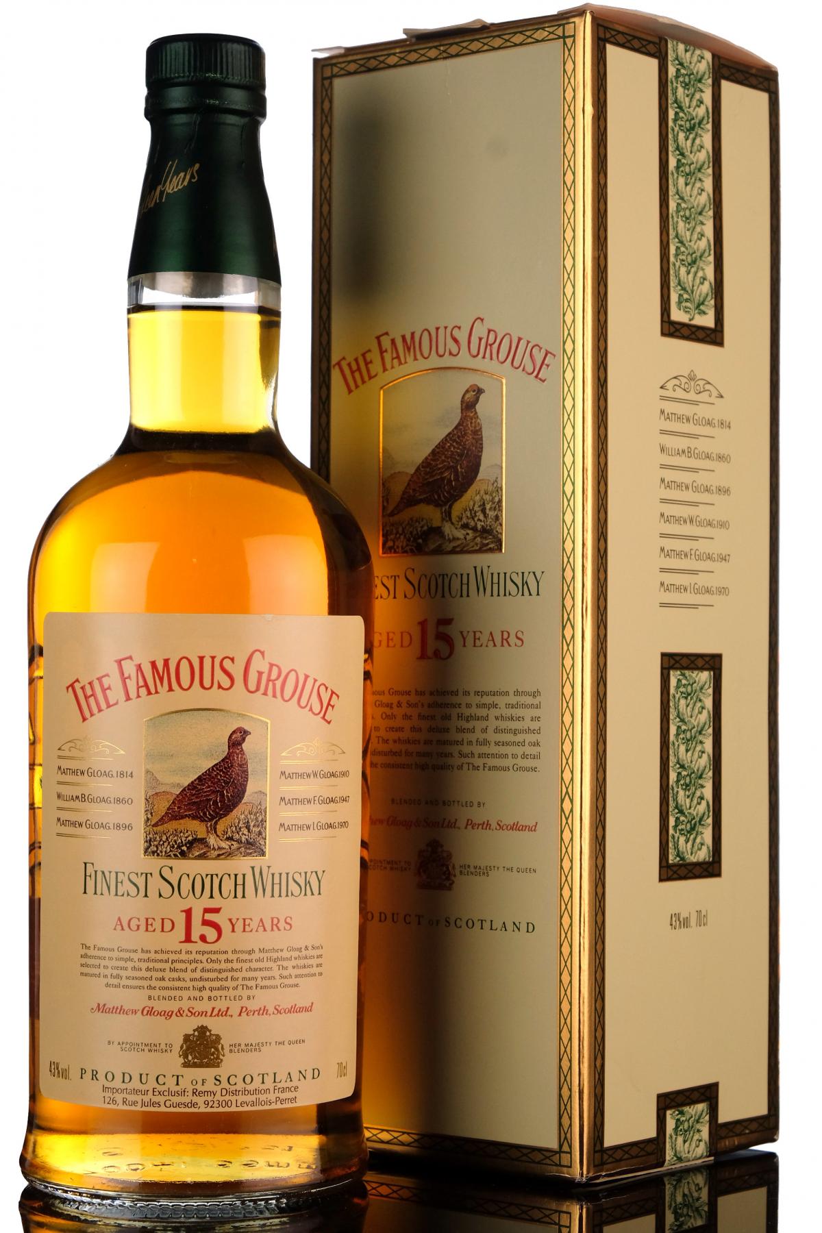 Famous Grouse 15 Year Old