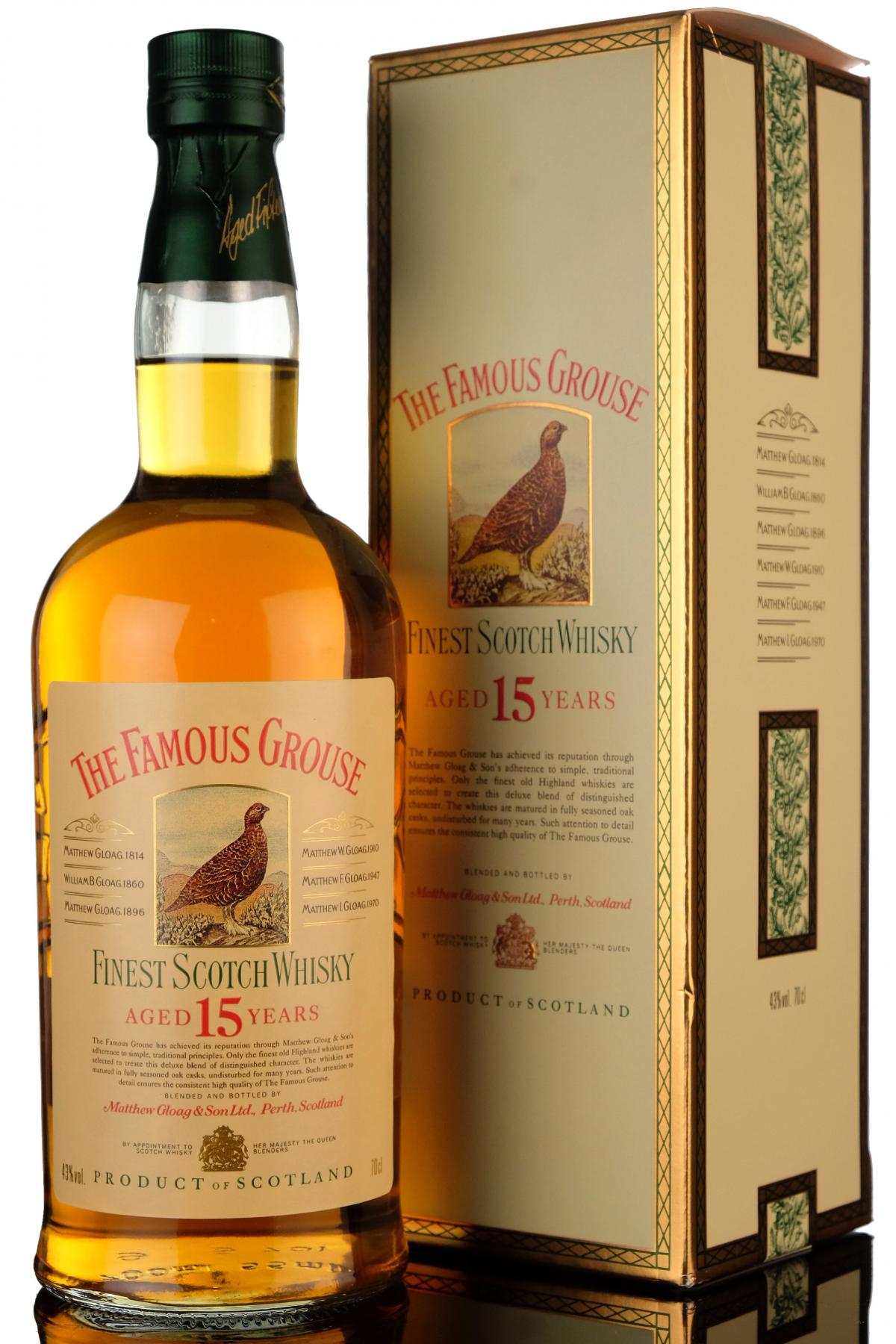 Famous Grouse 15 Year Old