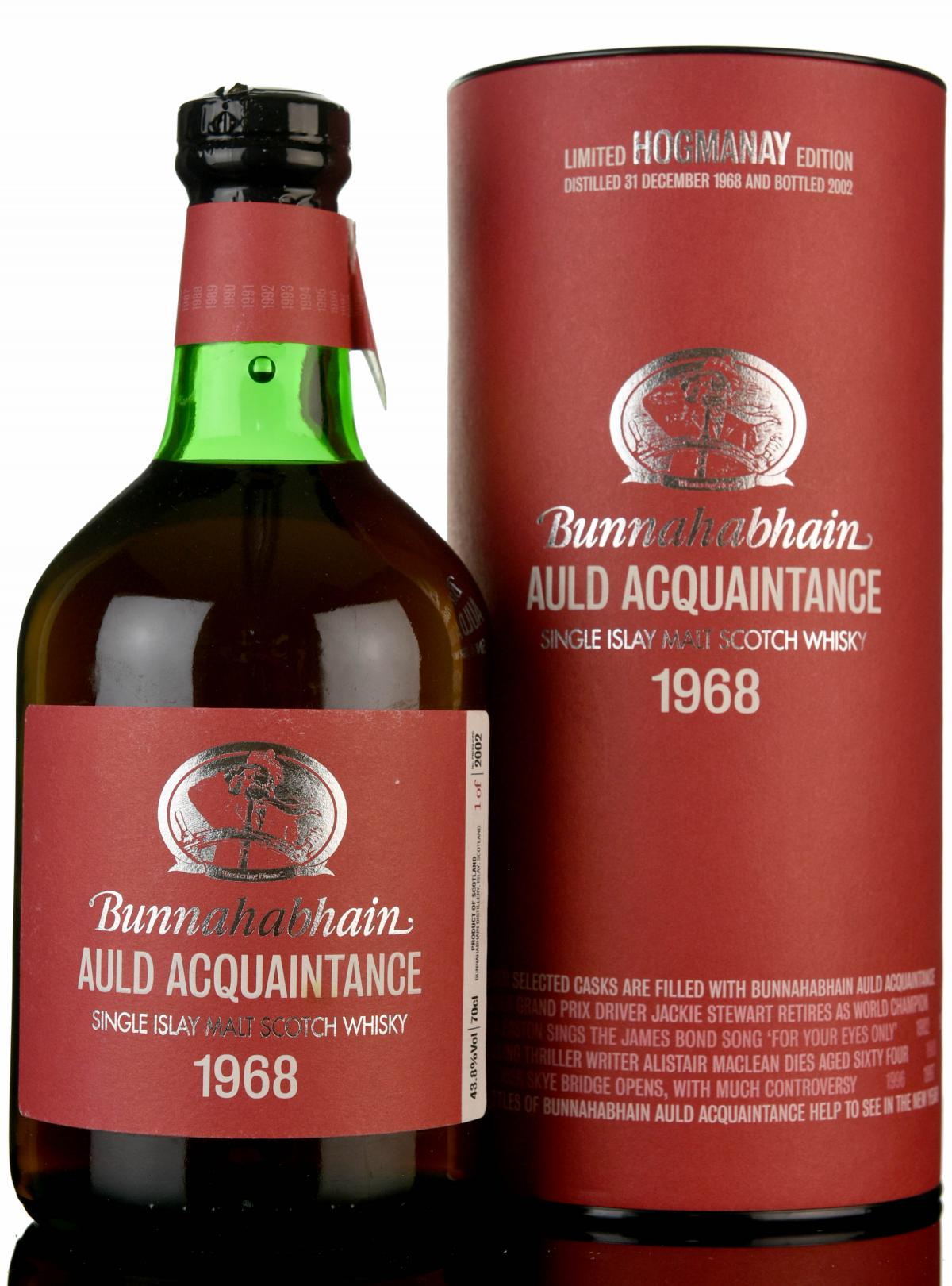 Bunnahabhain 1968-2002 - Auld Acquaintance