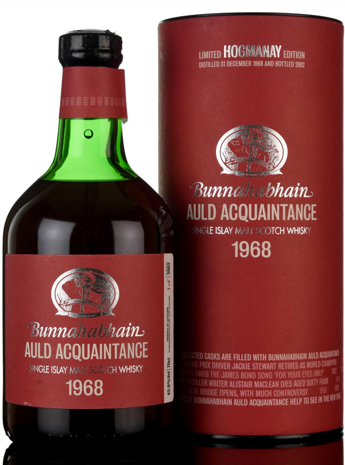 Bunnahabhain 1968-2002 - Auld Acquaintance