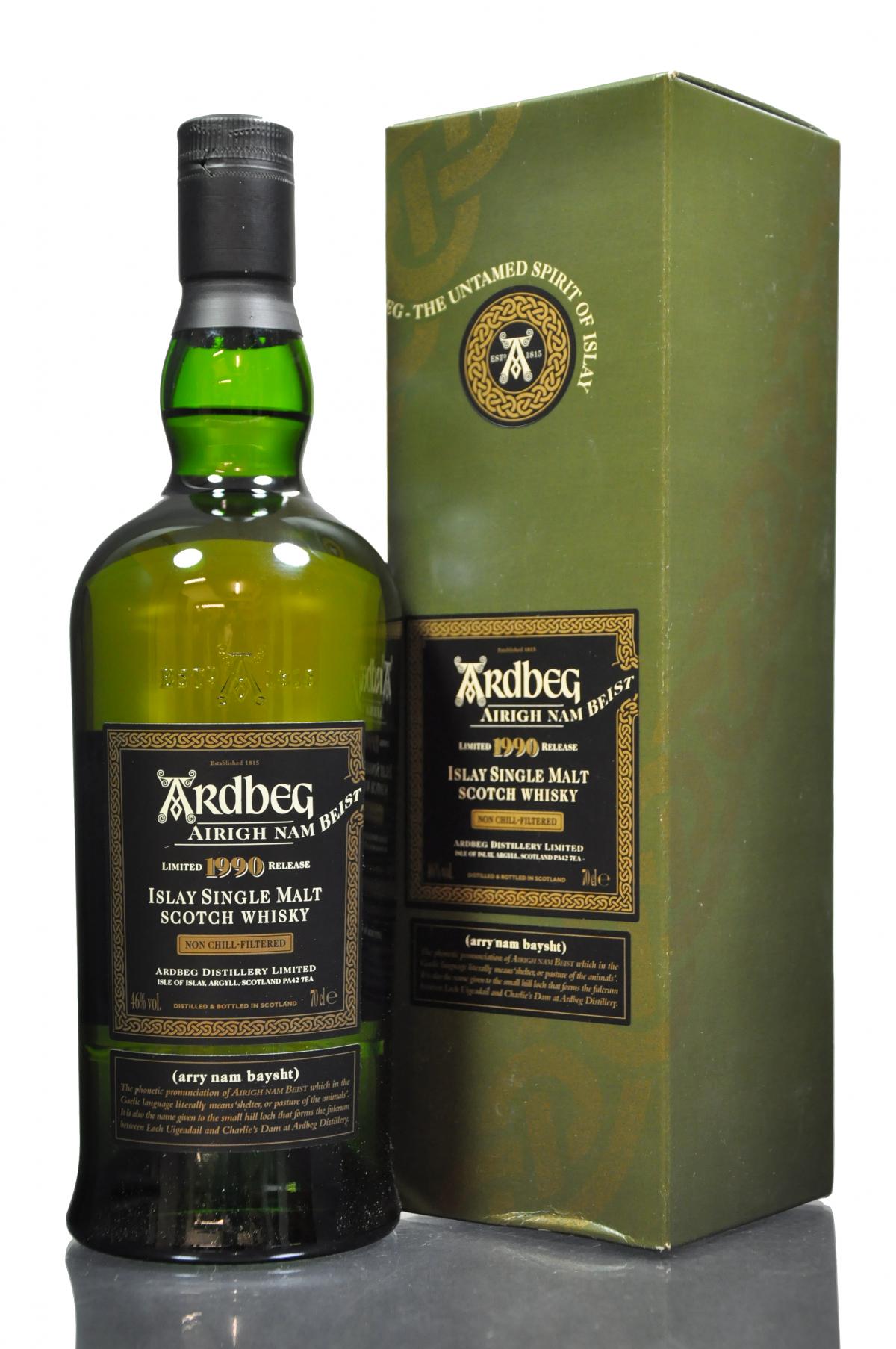 Ardbeg 1990-2008 - Airigh Nam Beist