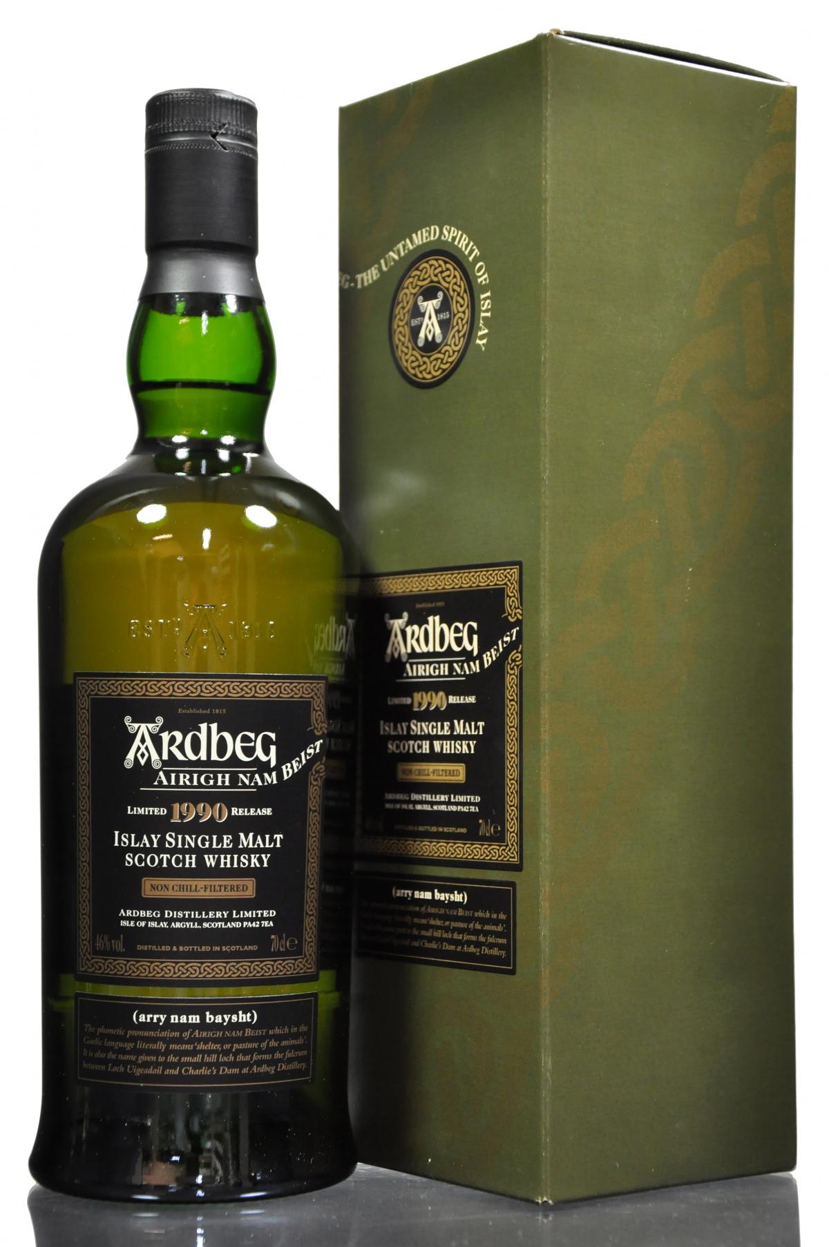 Ardbeg 1990-2008 - Airigh Nam Beist