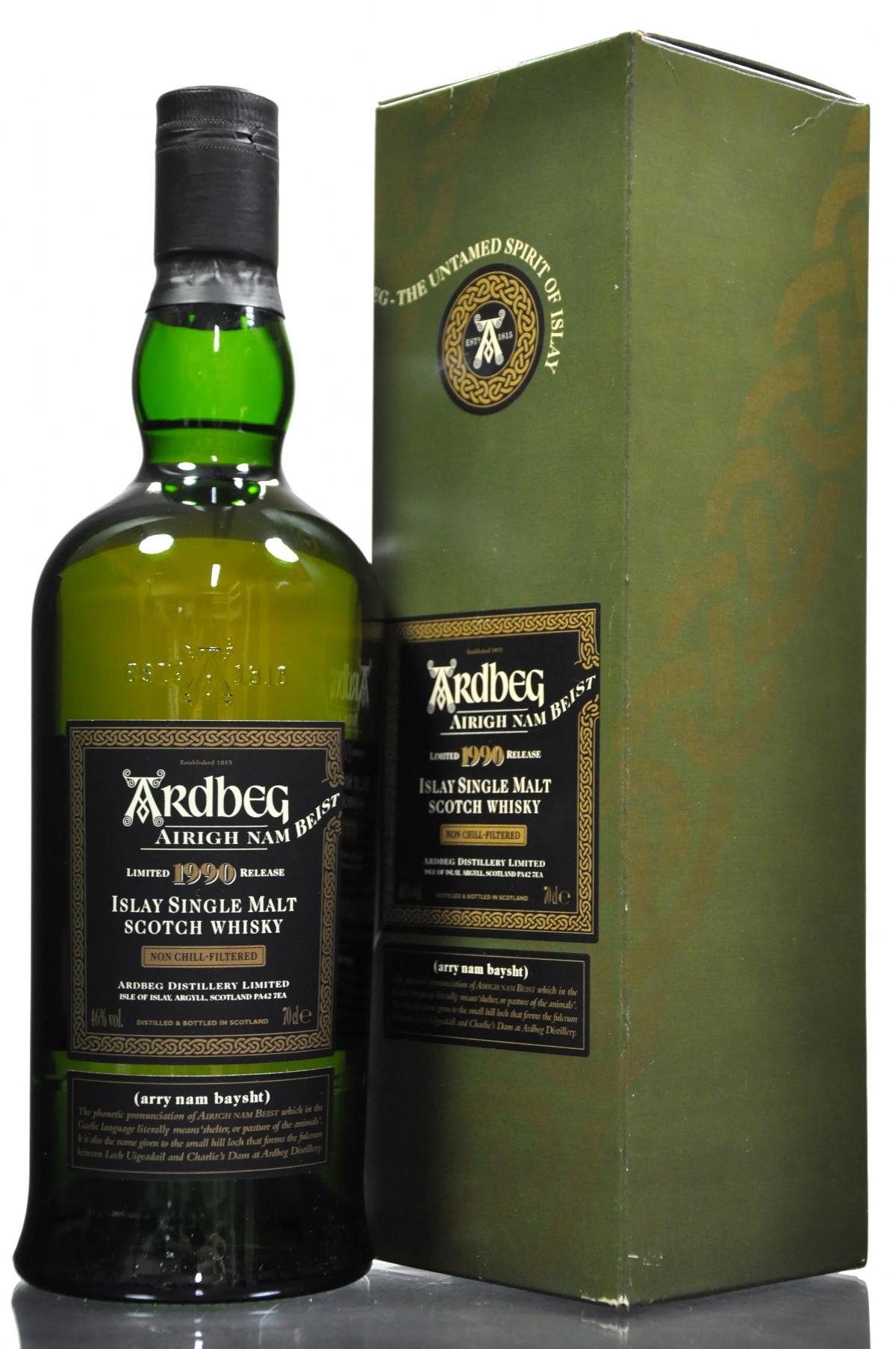 Ardbeg 1990-2008 - Airigh Nam Beist