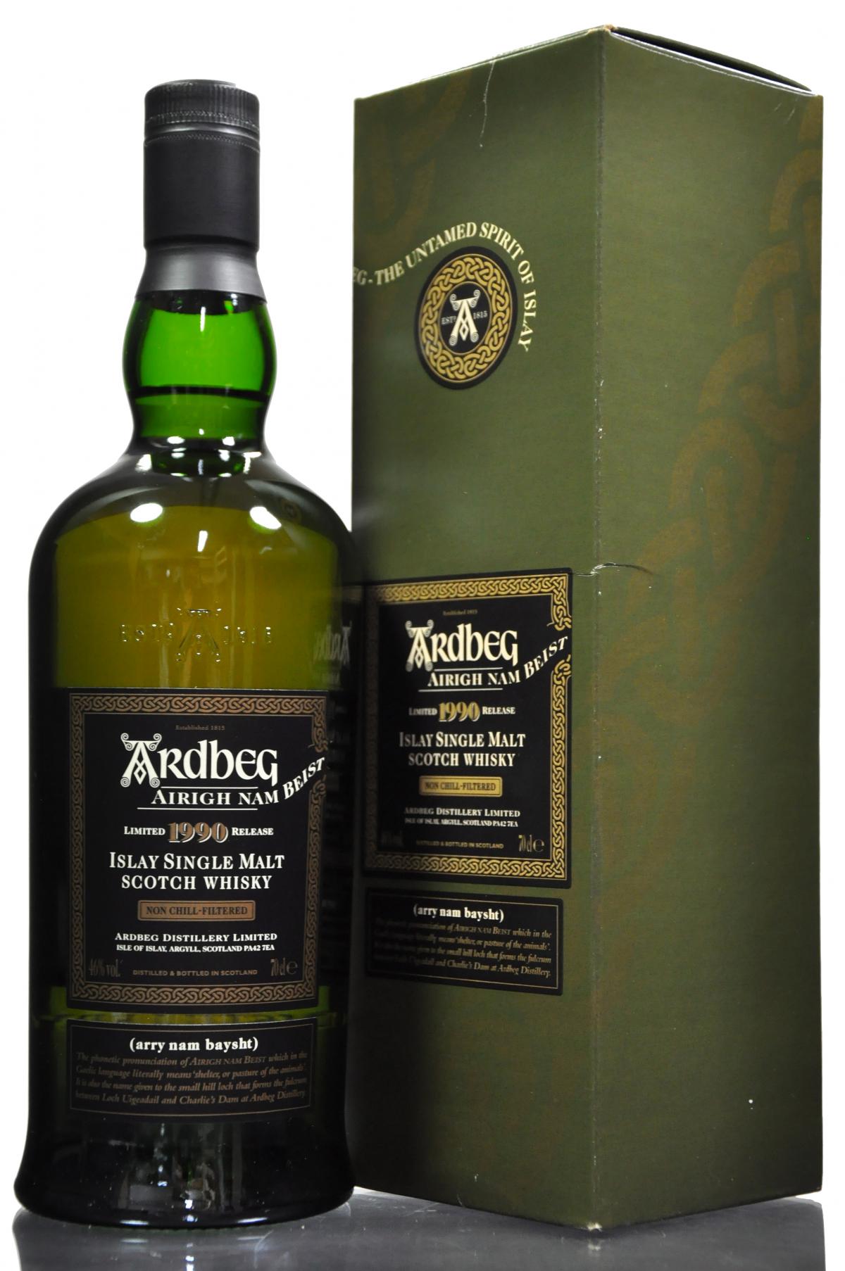 Ardbeg 1990-2008 - Airigh Nam Beist