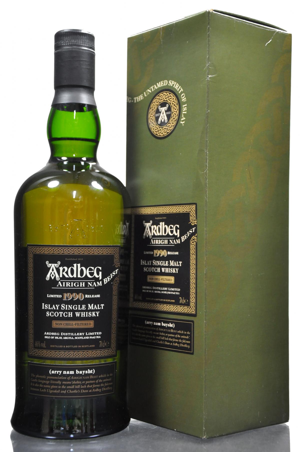 Ardbeg 1990-2008 - Airigh Nam Beist