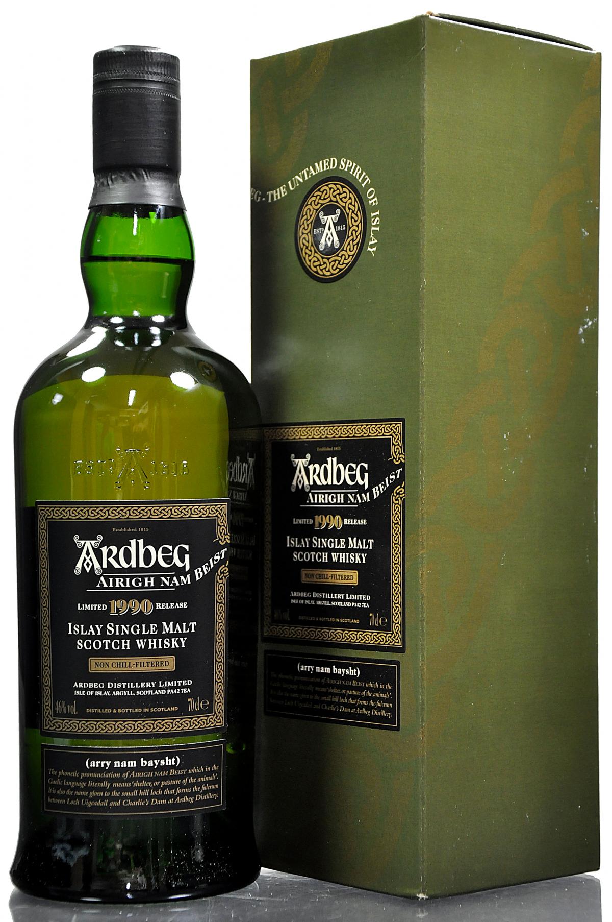 Ardbeg 1990-2008 - Airigh Nam Beist