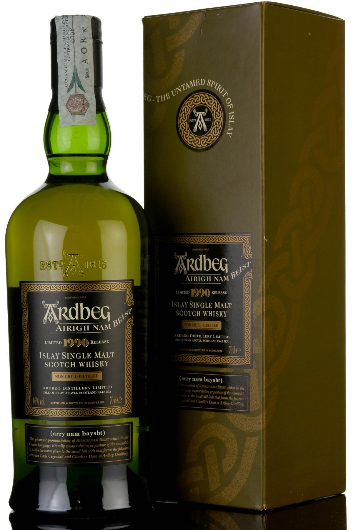 Ardbeg 1990-2008 - Airigh Nam Beist