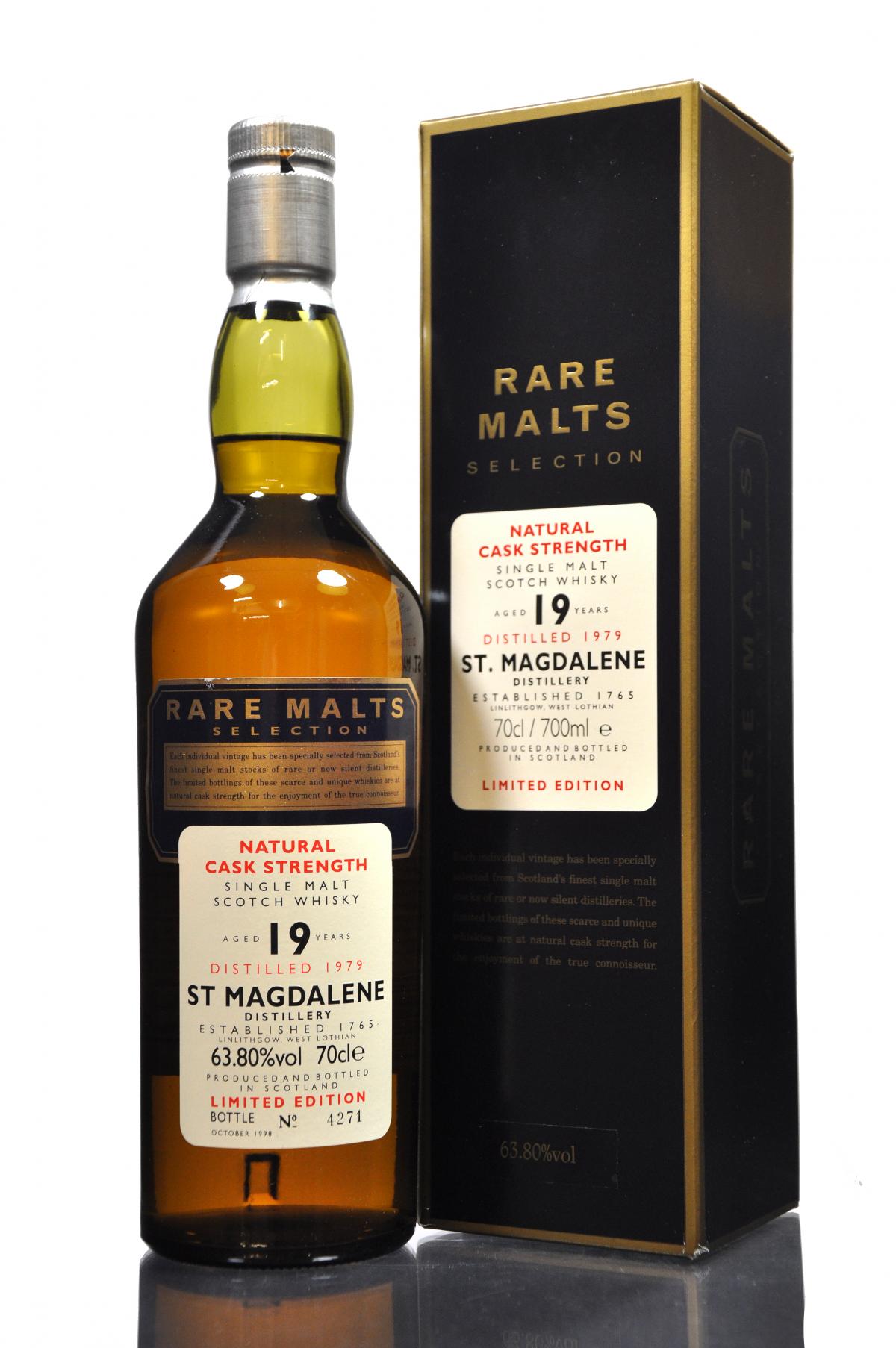 St Magdalene 1979-1998 - 19 Year Old - Rare Malts 63.80%