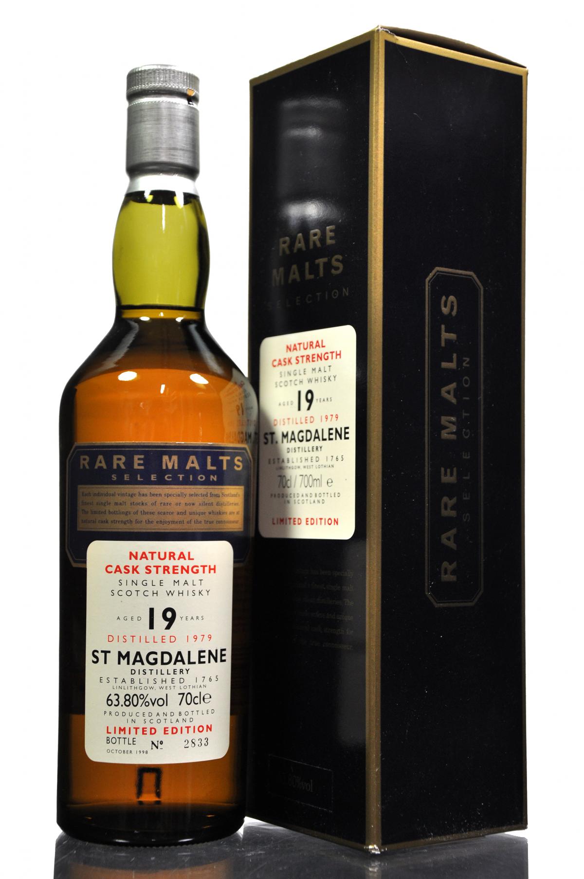 St Magdalene 1979-1998 - 19 Year Old - Rare Malts 63.80%
