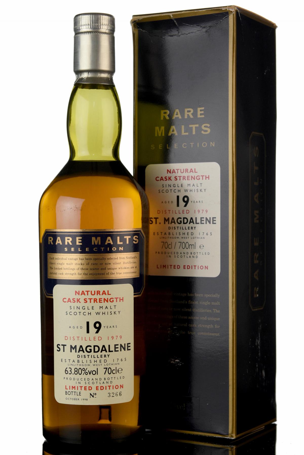 St Magdalene 1979-1998 - 19 Year Old - Rare Malts 63.80%