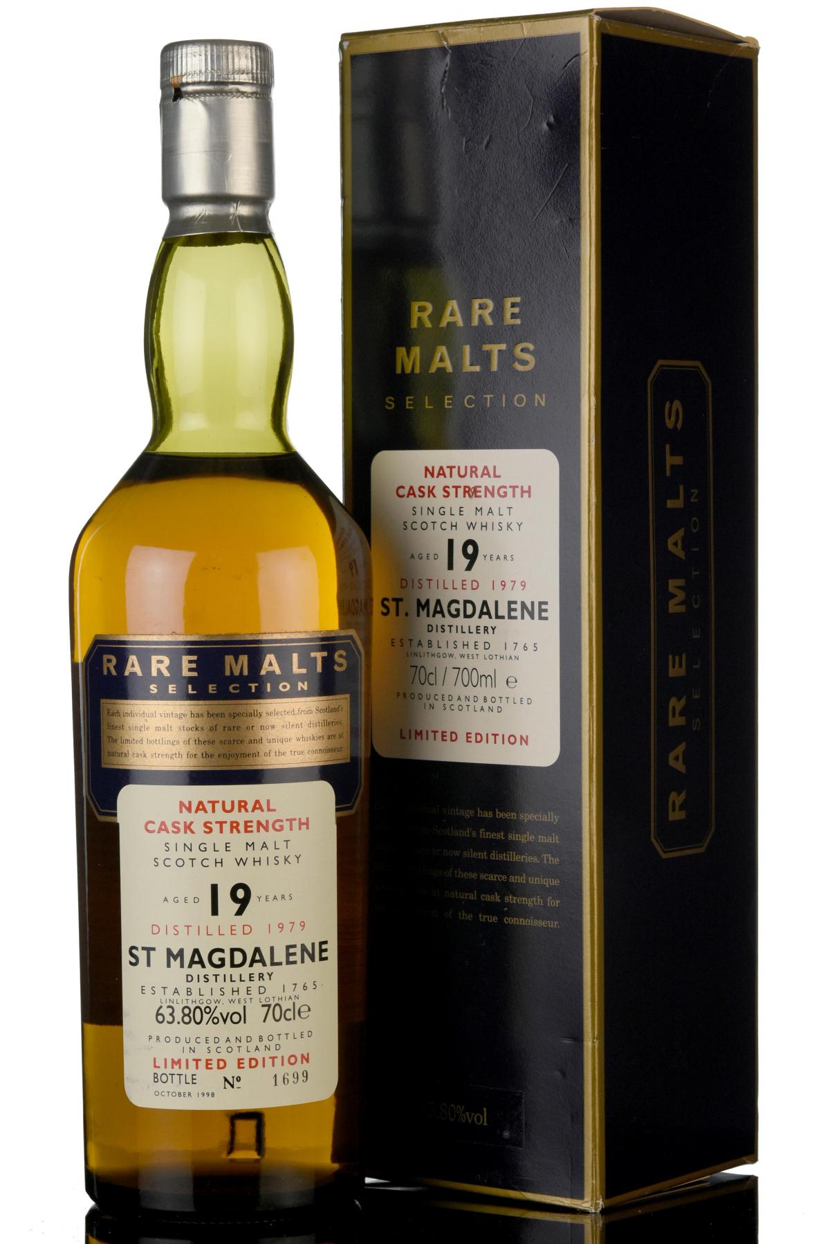 St Magdalene 1979-1998 - 19 Year Old - Rare Malts 63.80%