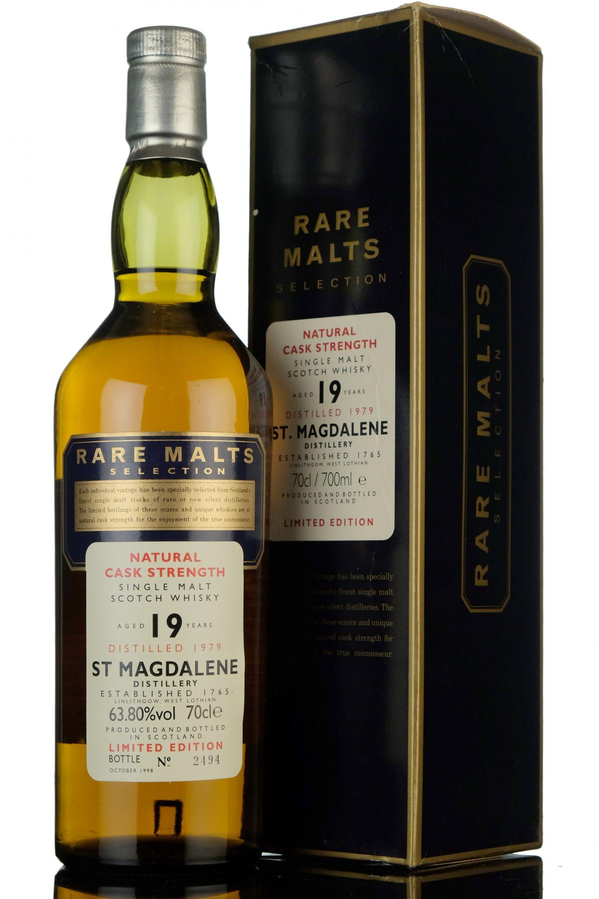 St Magdalene 1979-1998 - 19 Year Old - Rare Malts 63.80%