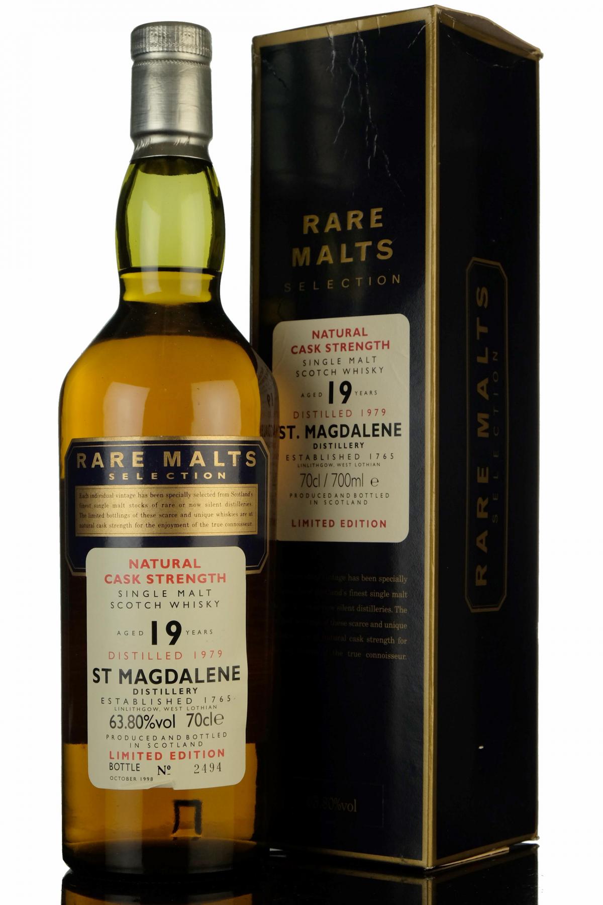 St Magdalene 1979-1998 - 19 Year Old - Rare Malts 63.80%