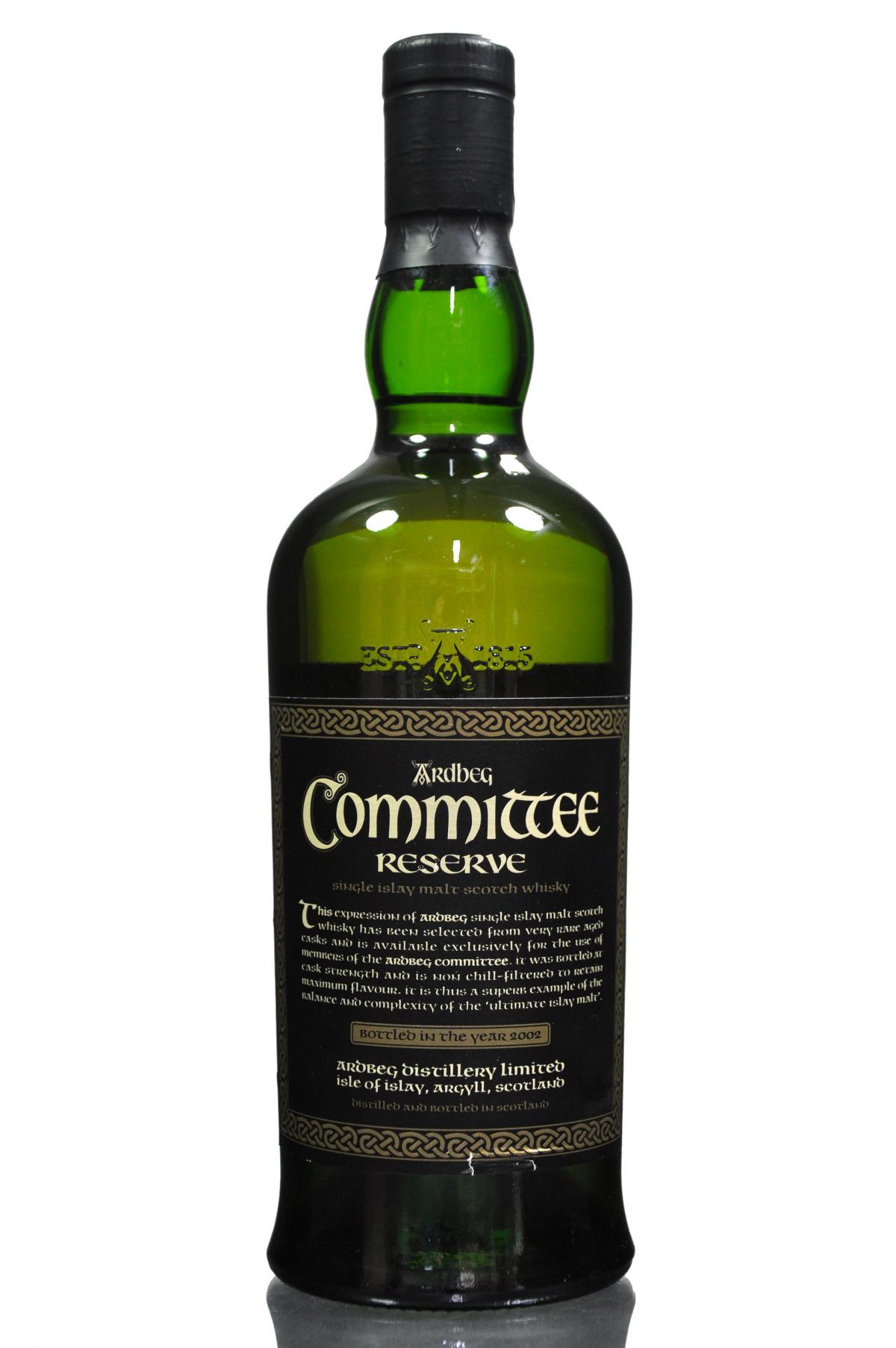 Ardbeg Committee Reserve 2002