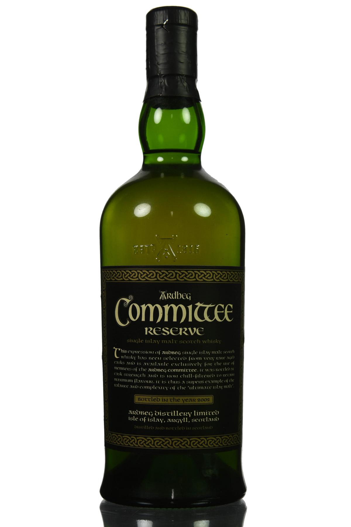 Ardbeg Committee Reserve 2002