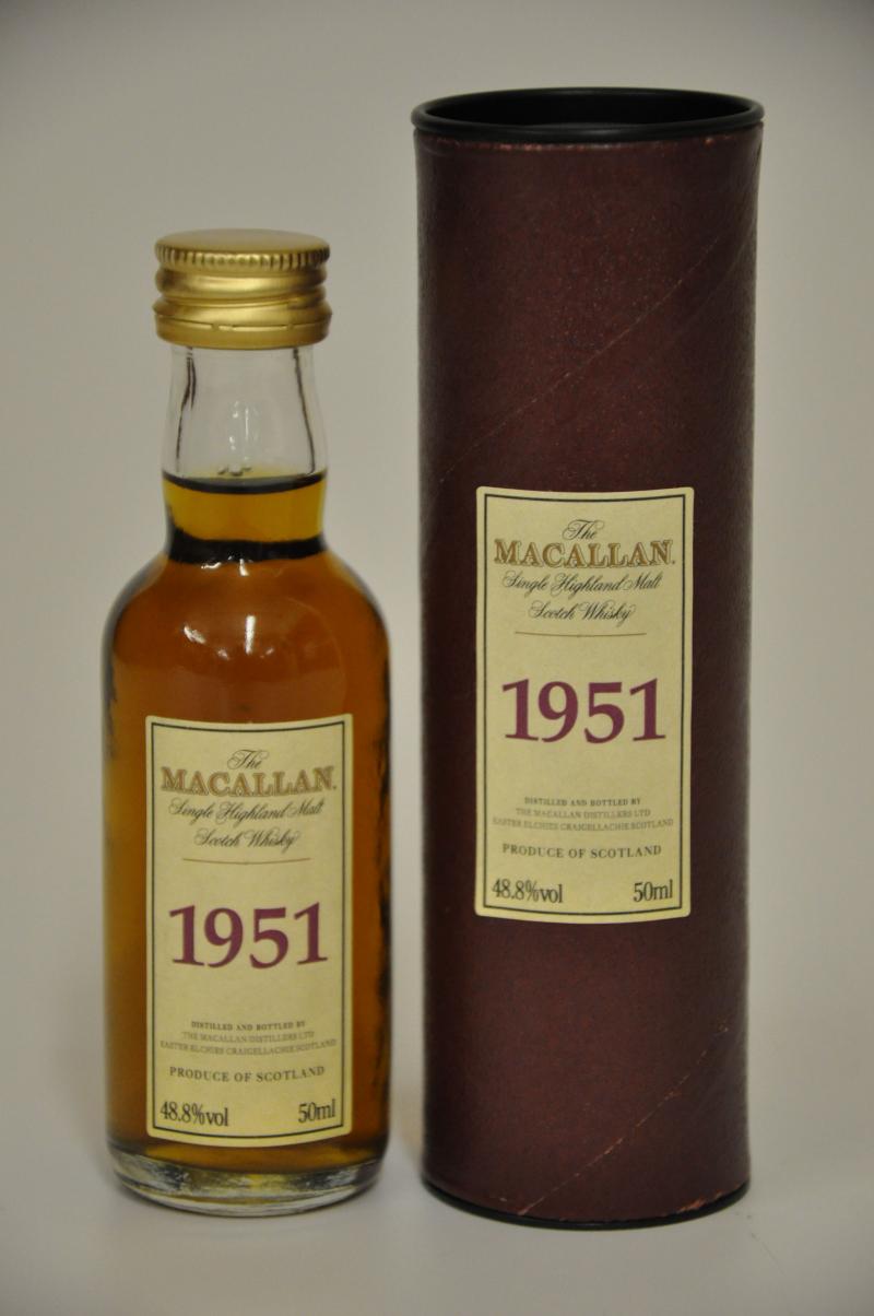 Macallan 1951 Miniature