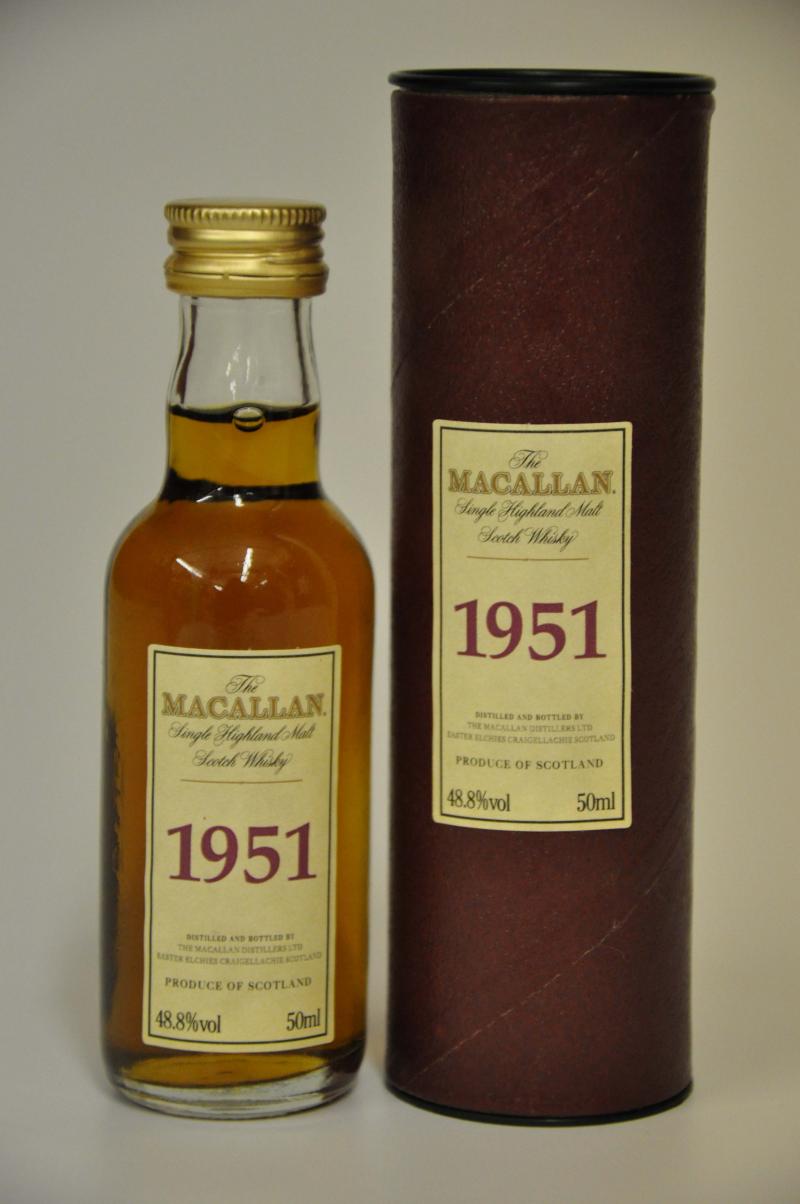 Macallan 1951 Miniature