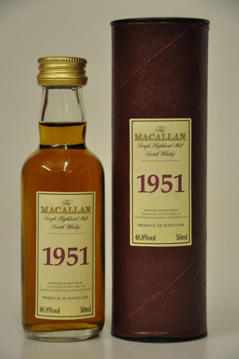 Macallan 1951 Miniature