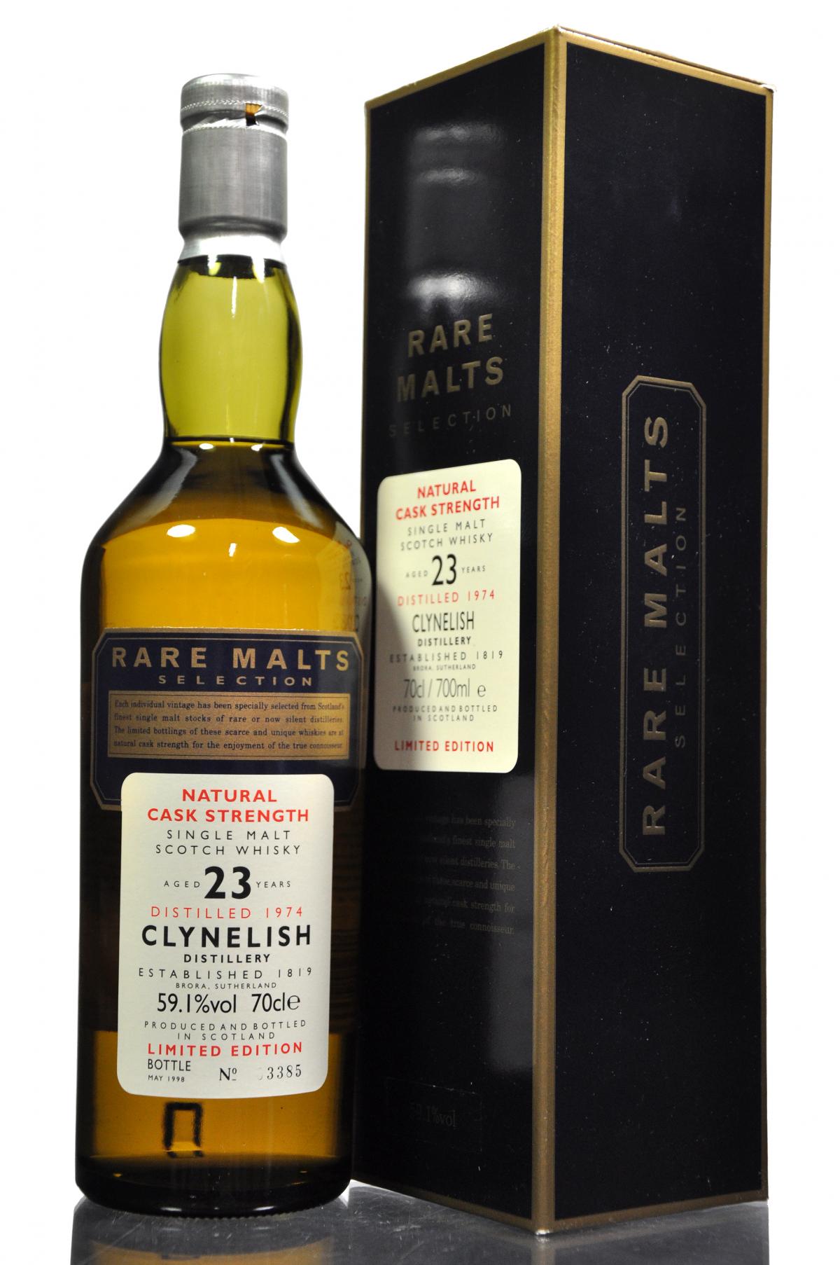 Clynelish 1974-1998 - 23 Year Old - Rare Malts 59.1%