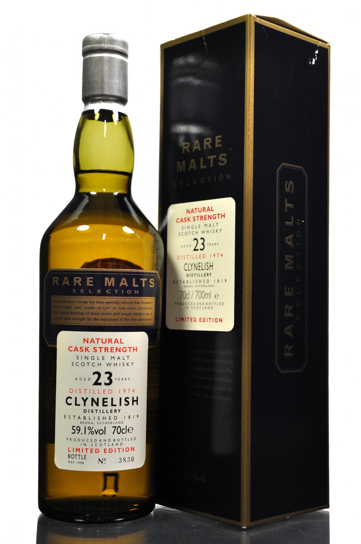 Clynelish 1974-1998 - 23 Year Old - Rare Malts 59.1%
