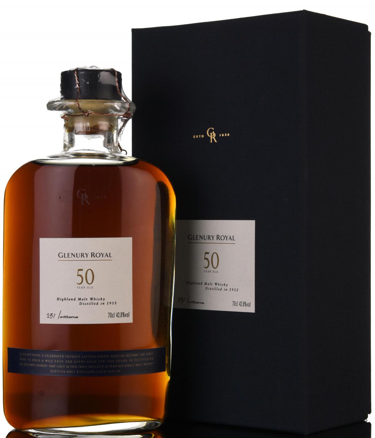 Glenury Royal 1953 - 50 Year Old