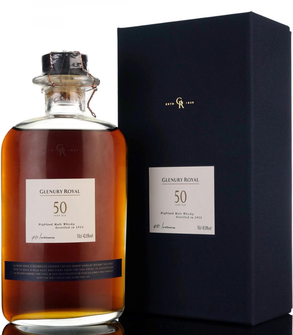 Glenury Royal 1953 - 50 Year Old