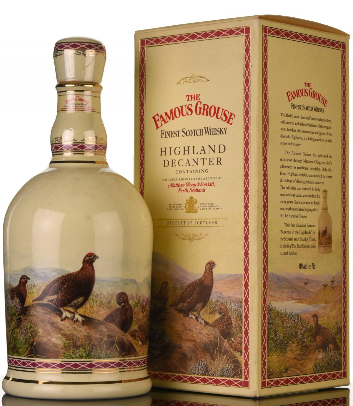 Famous Grouse Highland Decanter