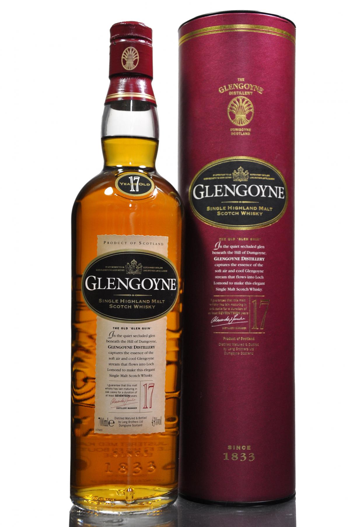 Glengoyne 17 Year Old