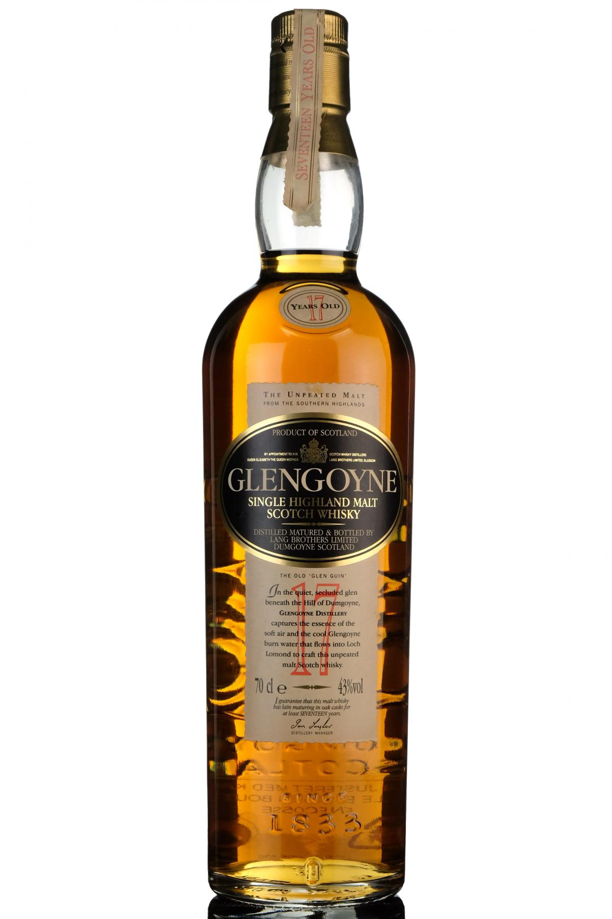 Glengoyne 17 Year Old - 2000s