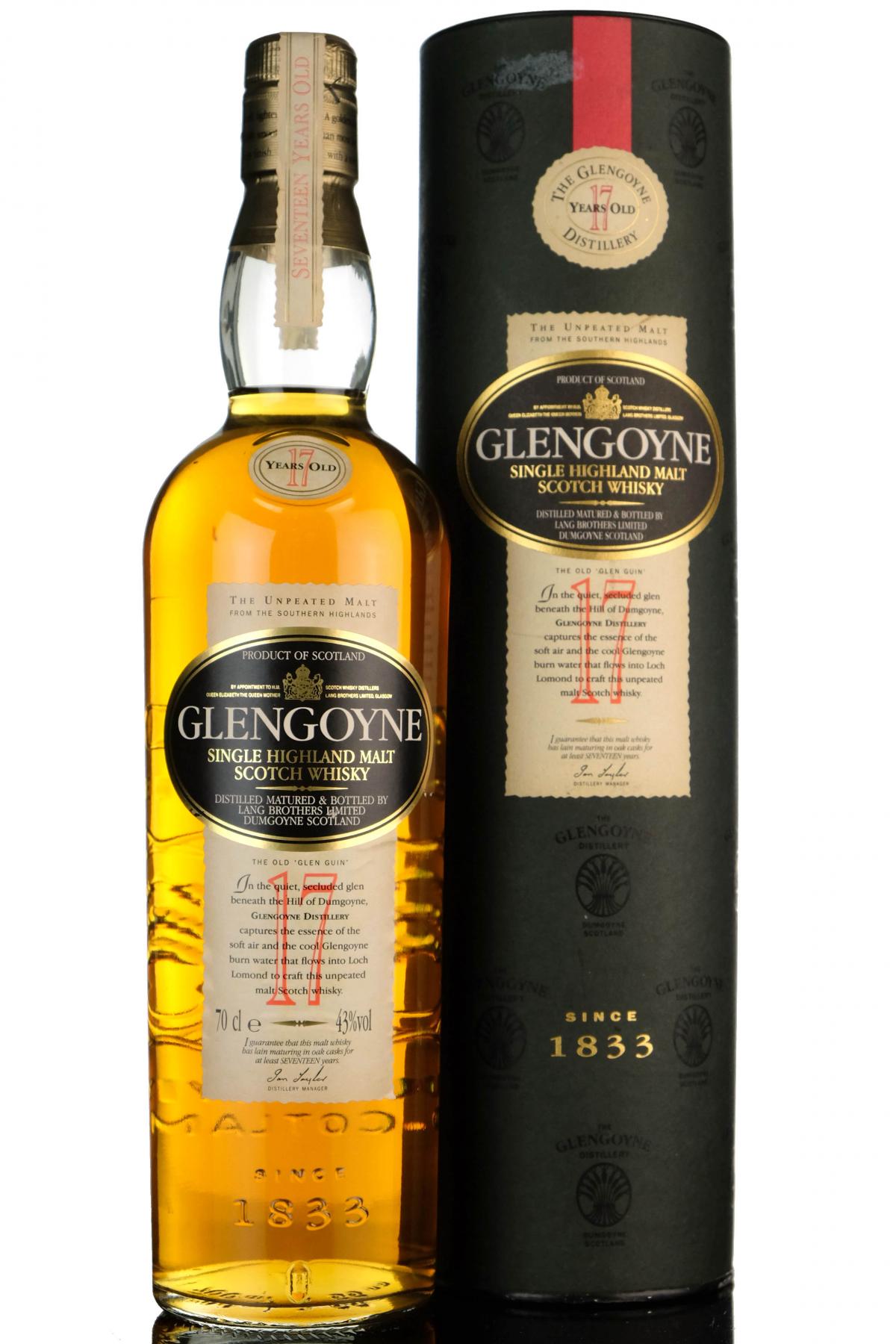 Glengoyne 17 Year Old - 2000s