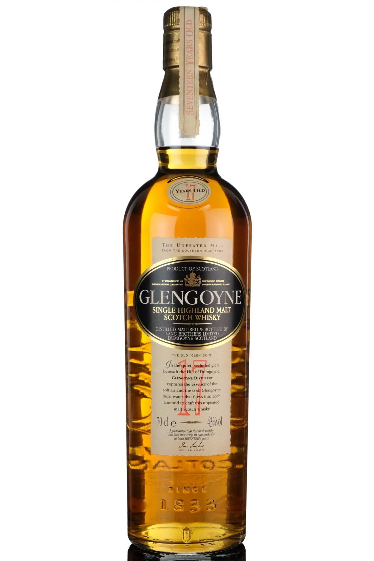 Glengoyne 17 Year Old - 2000s