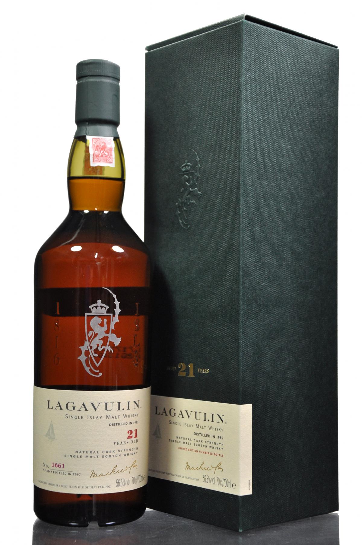 Lagavulin 1985-2007 - 21 Year Old