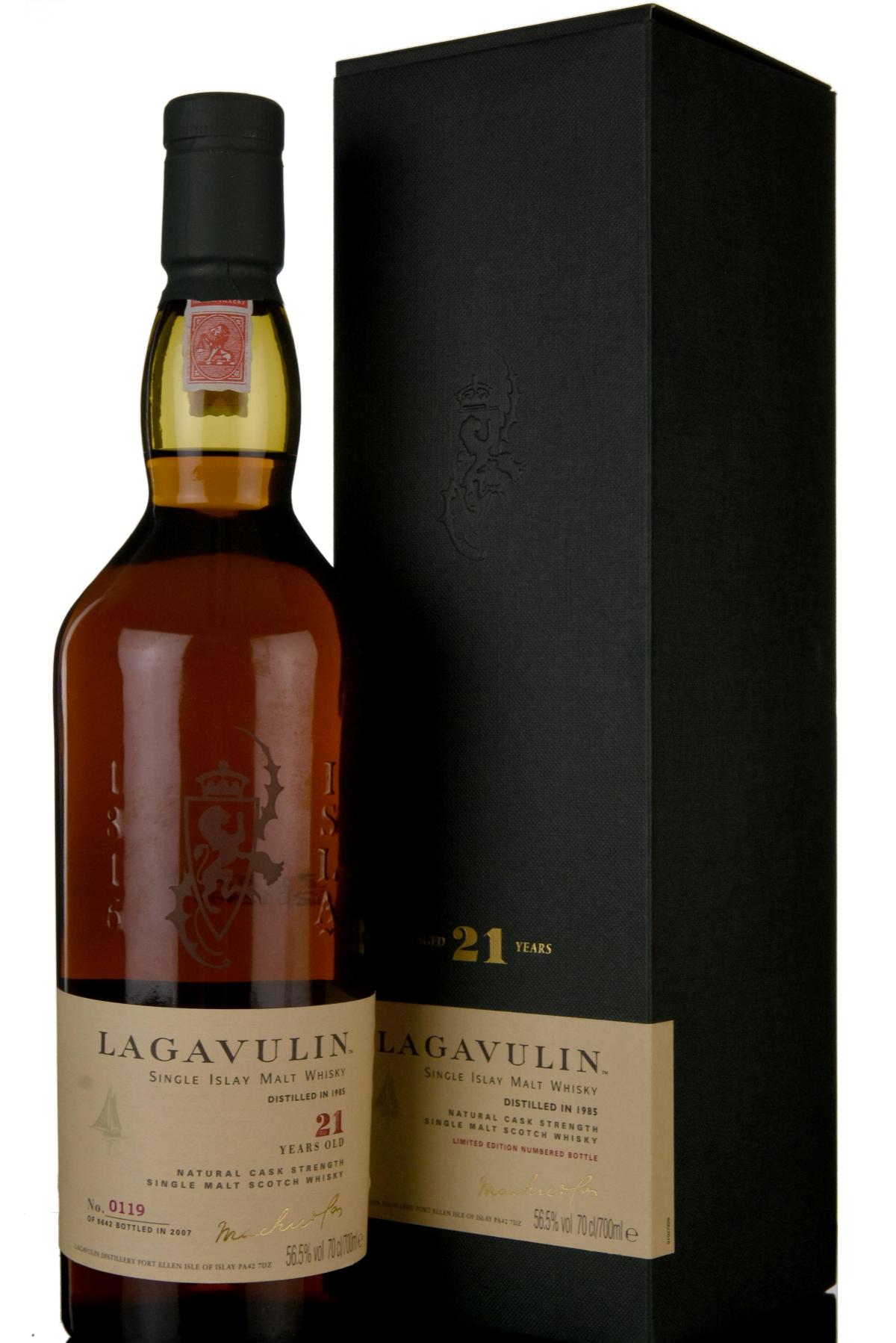 Lagavulin 1985-2007 - 21 Year Old