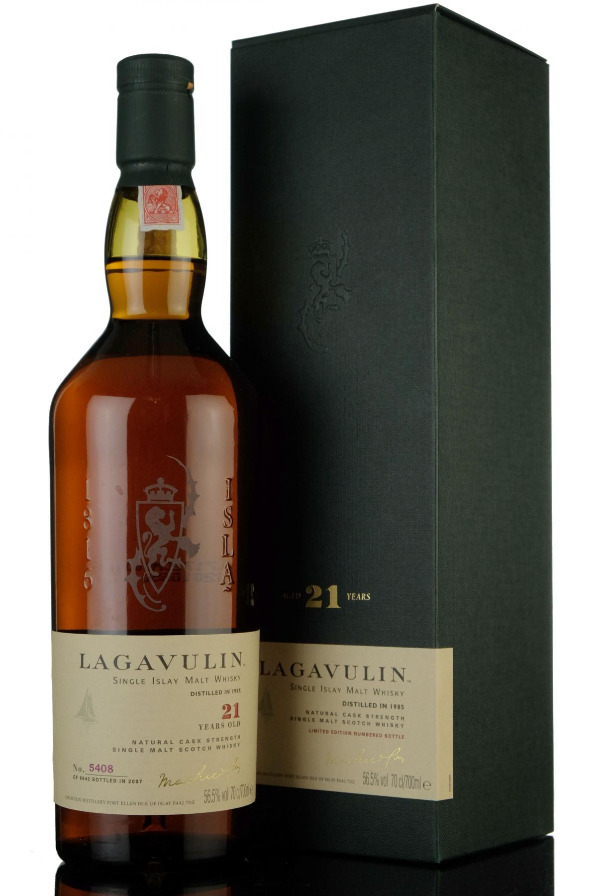 Lagavulin 1985-2007 - 21 Year Old