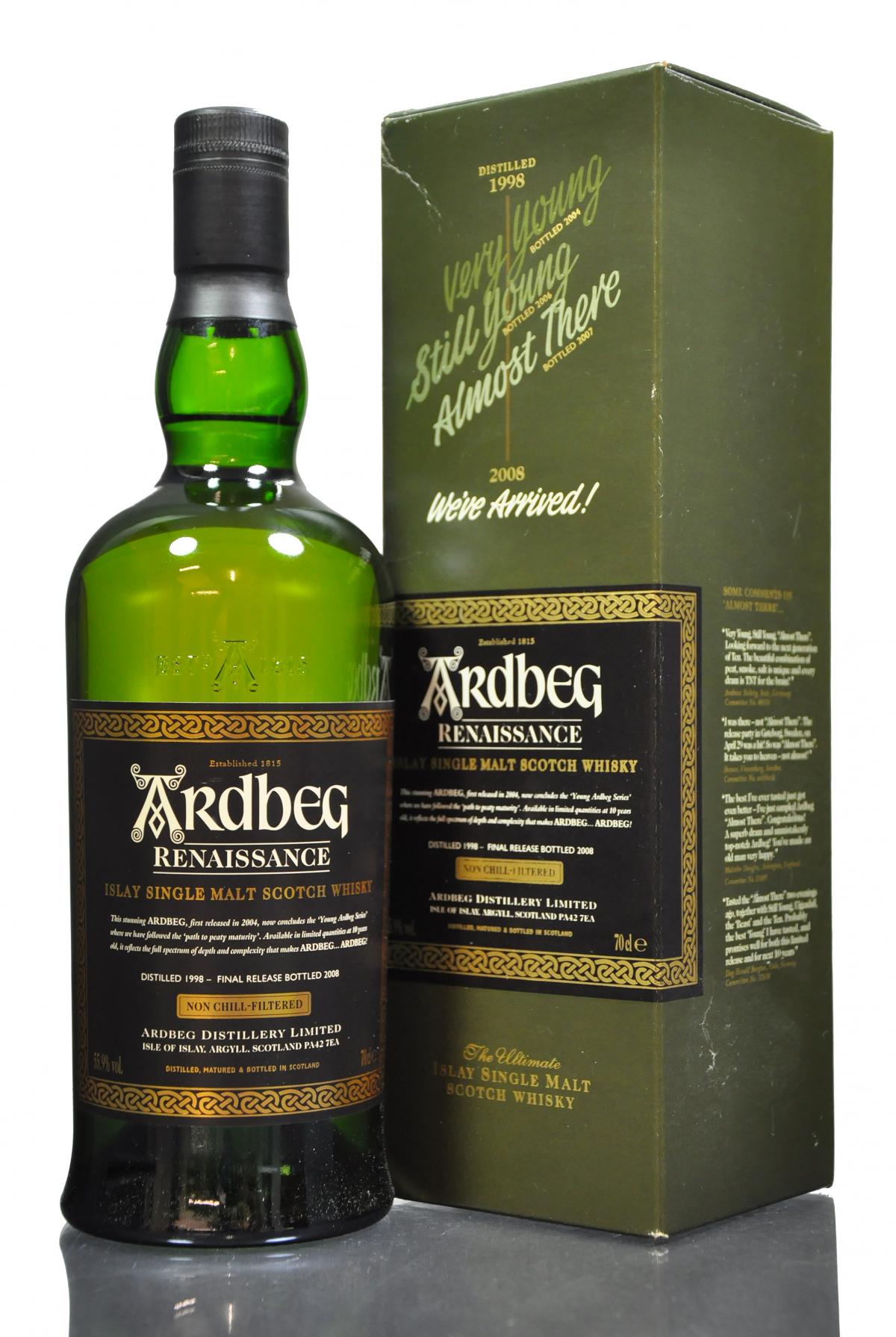 Ardbeg 1998-2008 - Renaissance