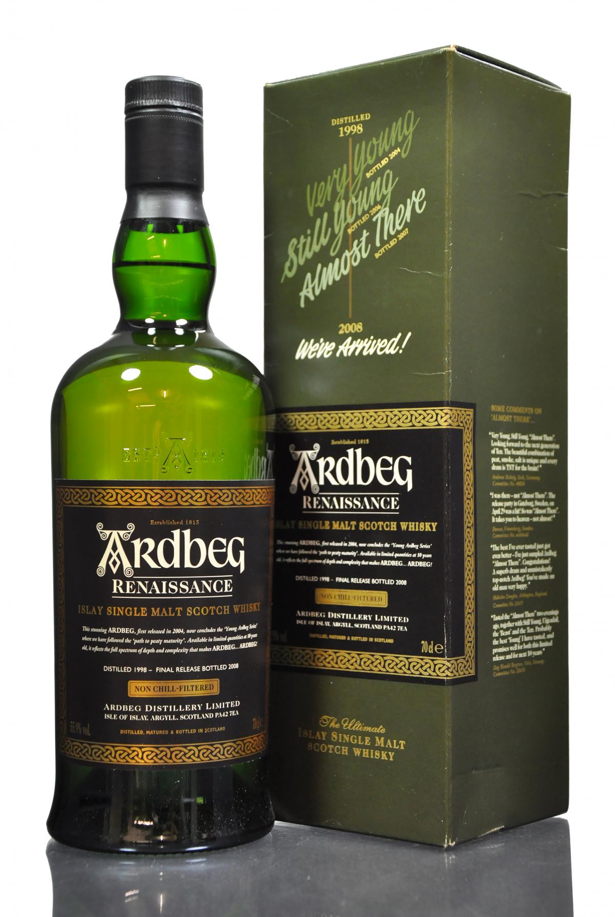 Ardbeg 1998-2008 - Renaissance