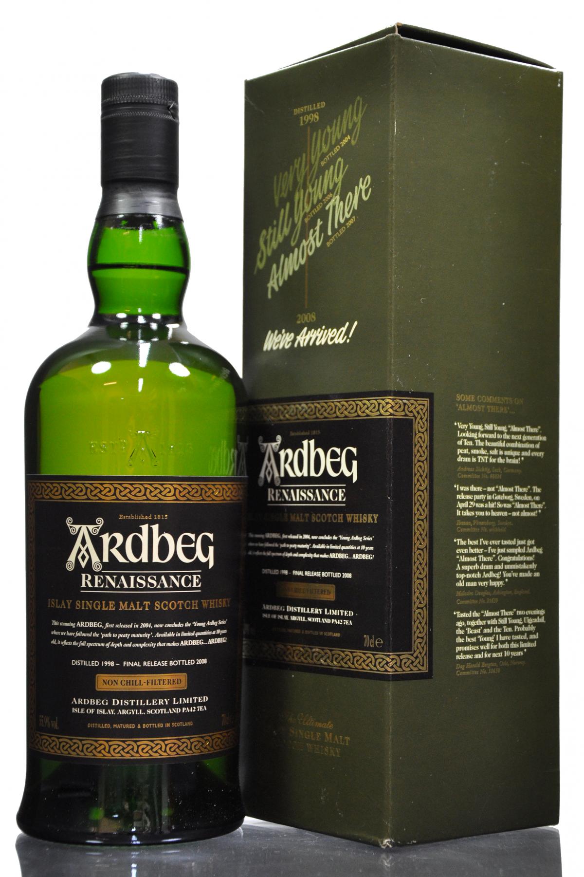 Ardbeg 1998-2008 - Renaissance