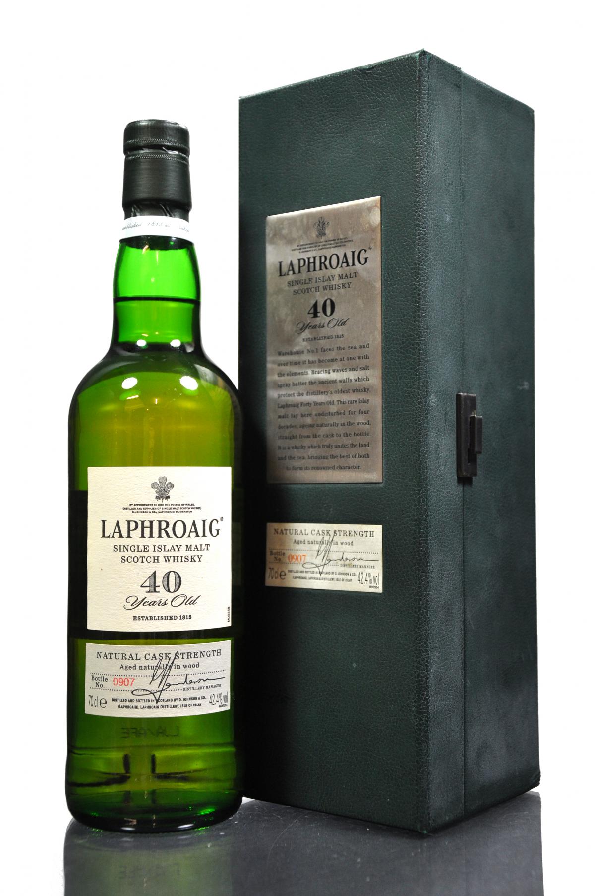 Laphroaig 40 Year Old